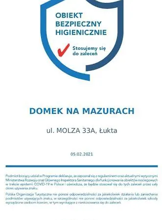 Hébergement de vacances Dom Na Mazurach